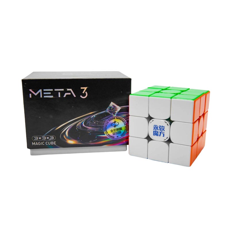 YJ MGC Meta3 Wing Magnetic 3x3 Speed Cube – Advanced Magnetic Competition Cube with Fast Turning and Precise Control - Image 1